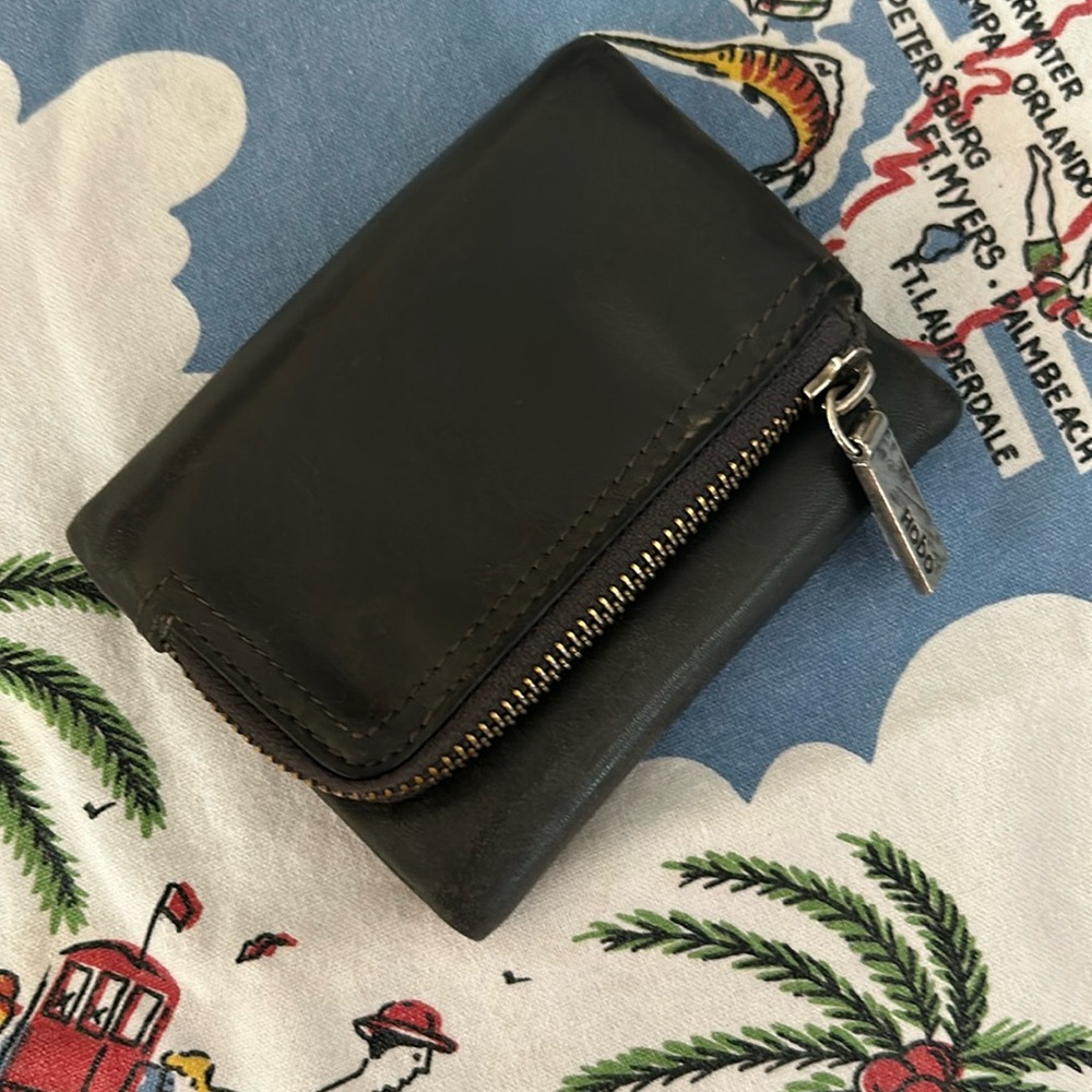 HOBO Wallet Leather Trifold